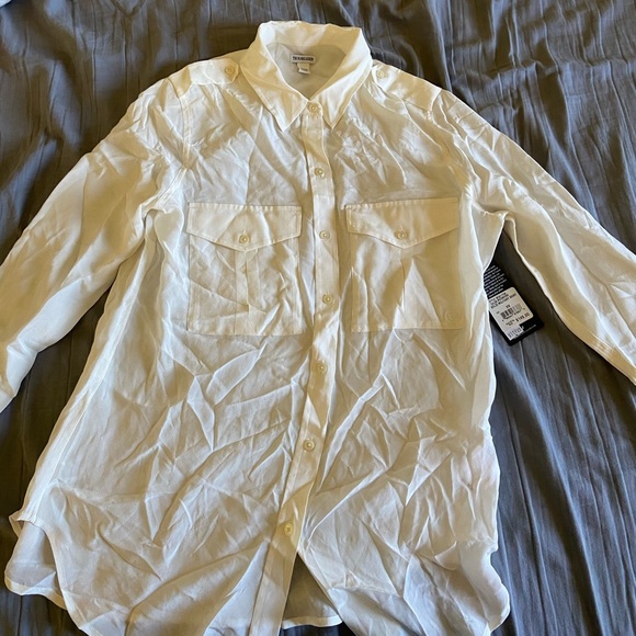 White True Religion Blouse - Picture 1 of 3